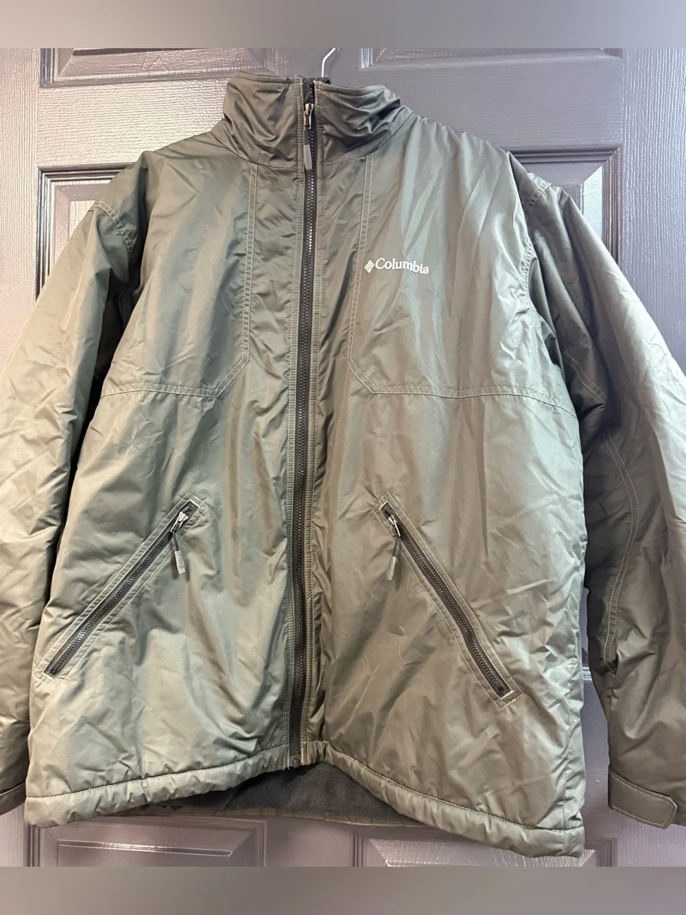Classic Columbia Men's Northern Utilizer / Insulated Fleece-Lined Jacket